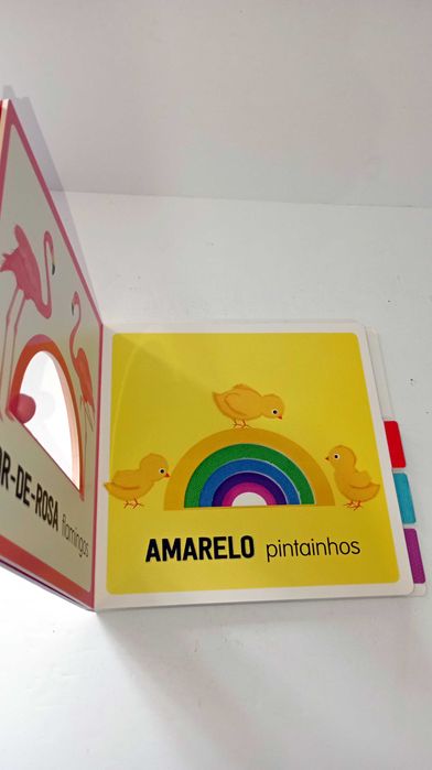 Olá Arco-Íris - livro com Janelas