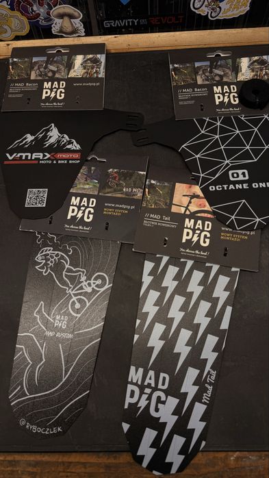 Błotniki rowerowe mad pig