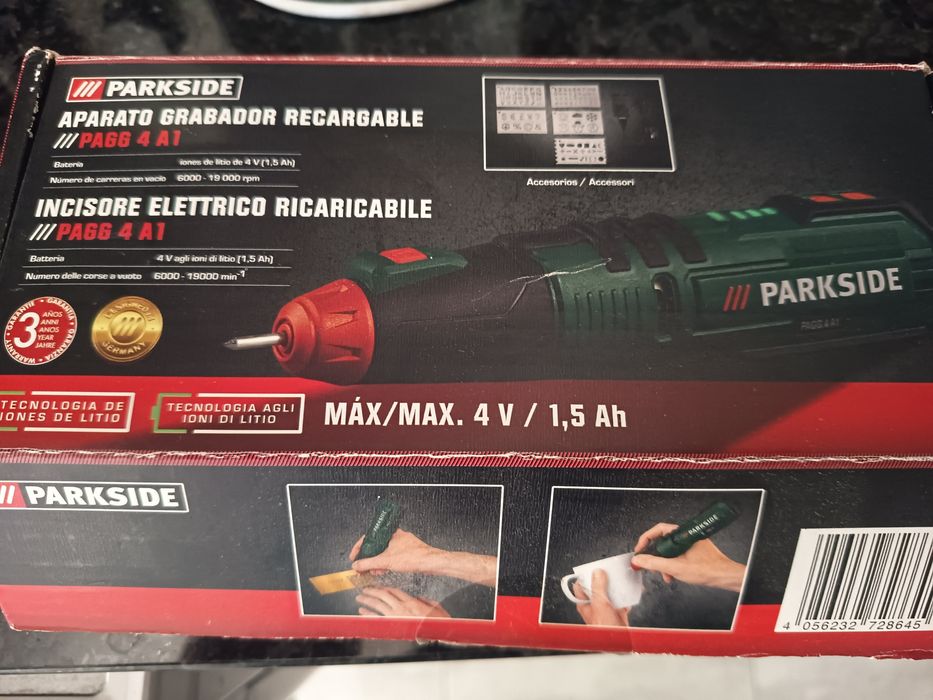 Gravador elétrico Parkside