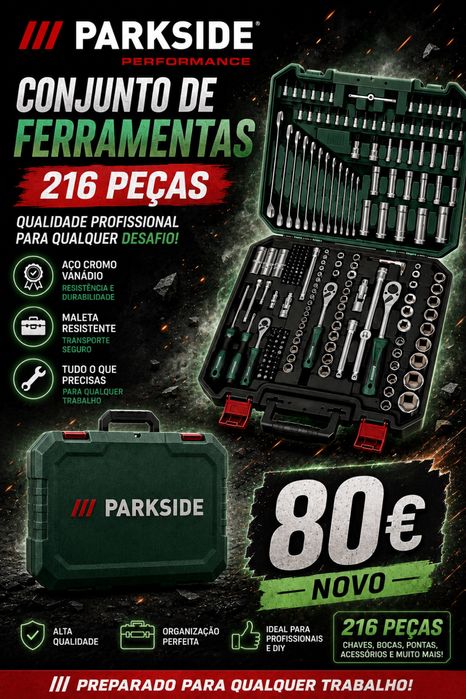 Mala de ferramentas novas