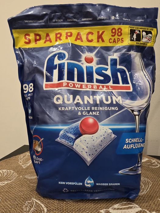 Kapsułki do zmywarki Finish Quantum