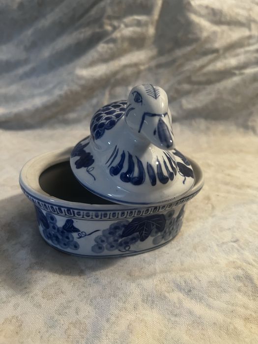 Kaczka maselniczka ceramiczna