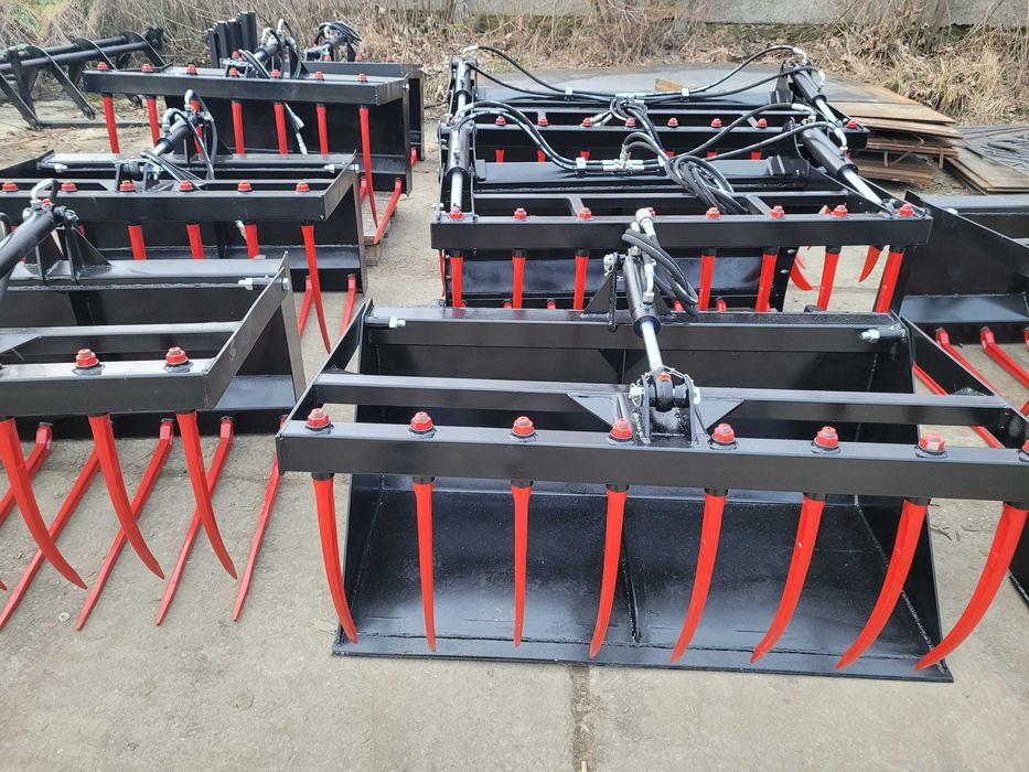 Krokodyl do obornika do tura ciągnika/ Łyżko-krokodyl od 1.2m do 2.2m