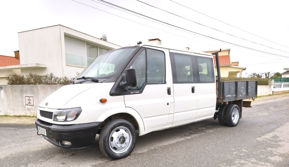 Ford Transit 90 T350 – Cabine Tripla 9 Lugares – Rara neste estado!