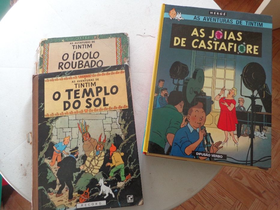 As Aventuras de Tintim.de Herge Banda Desenhada
