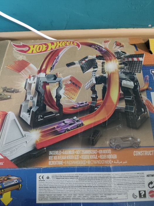 Hot Wheels  construction crash kit