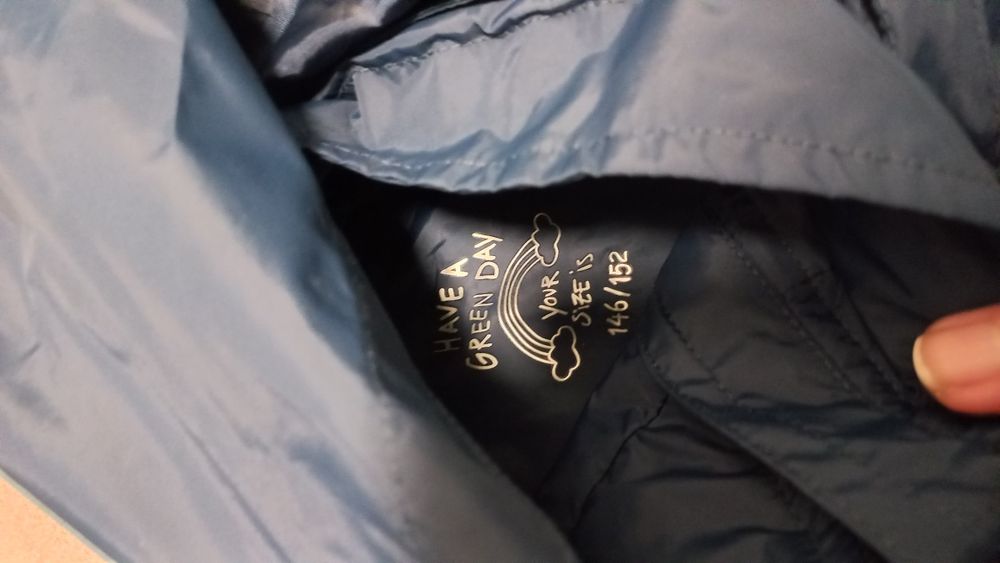 Kurtka wiatrówka 146-152 chłopięca