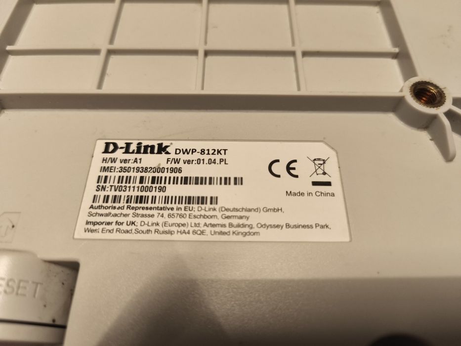 Router 4G LTE D-Link DWP-812 KT zestaw z anteną zewnętrzną