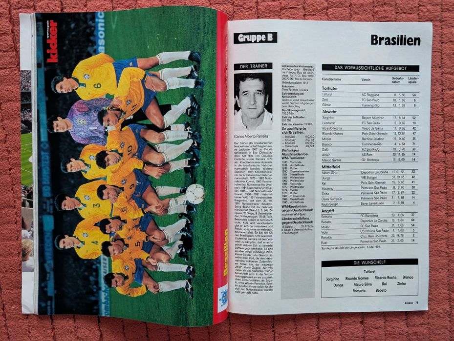 Kicker Sonderheft WM 1994