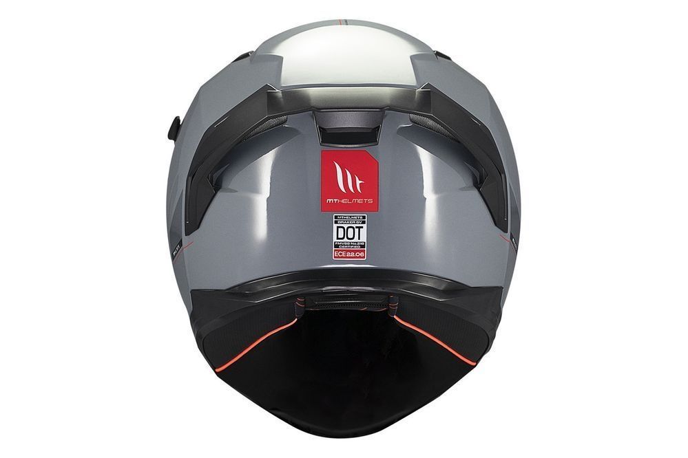 Шолом мото MT helmets braker sv шлем інтеграл іспанський сірий Grey