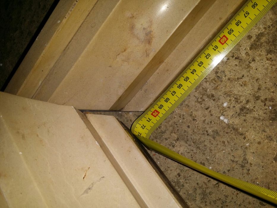 Pedra marmore para fogão de sala, recuperador etc