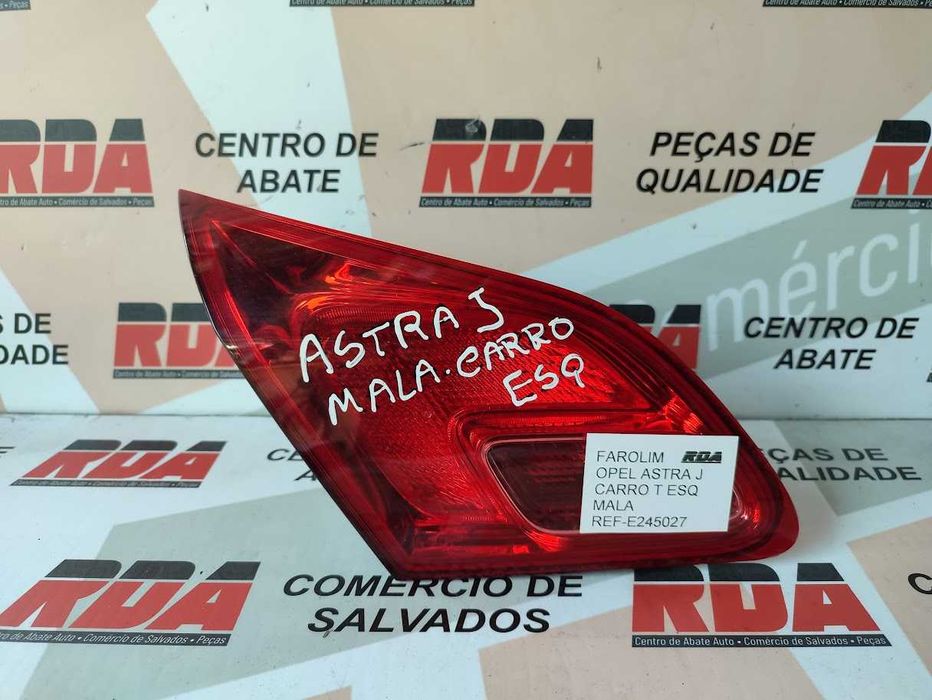 FAROLINS OPEL ASTRA J | MALA CARRO | ESQ DTO REF- E245027