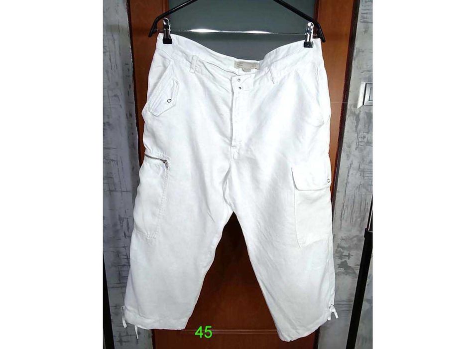 Zara rybaczki 100% len roz 42/44
