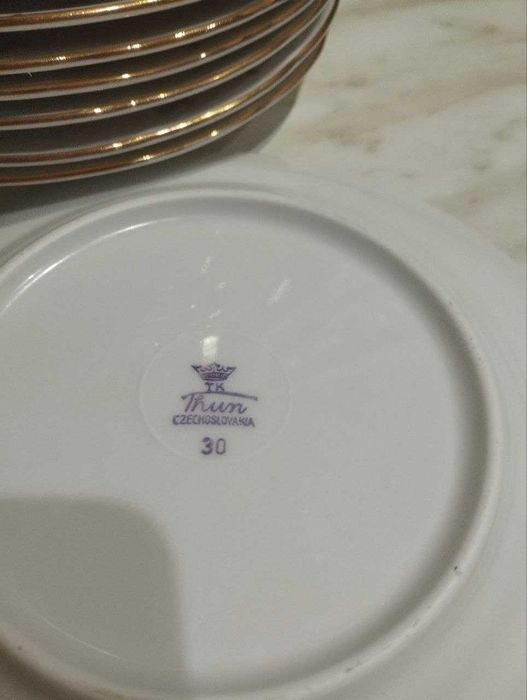 Фарфоровый столовый сервиз, Чехословакия.