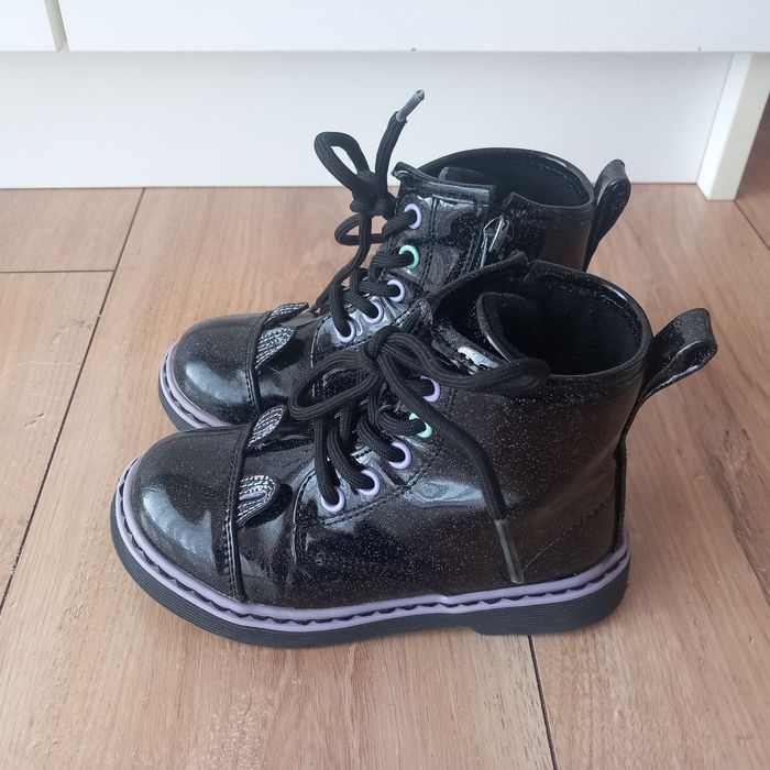 Buty buciki botki czarne Nelli Nelly Blu dla dziewczynki rozmiar 27