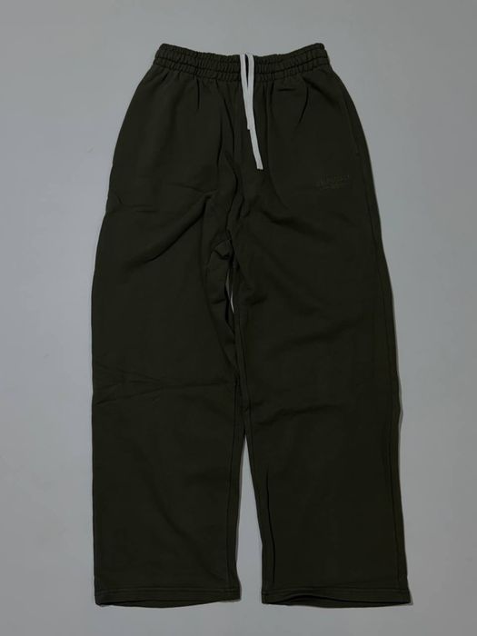штаны Balenciaga BB Logo Wide-Leg Sweatpants