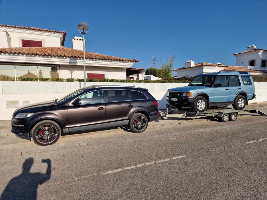 Serviço de reboque automóveis motas barcos Caravanas