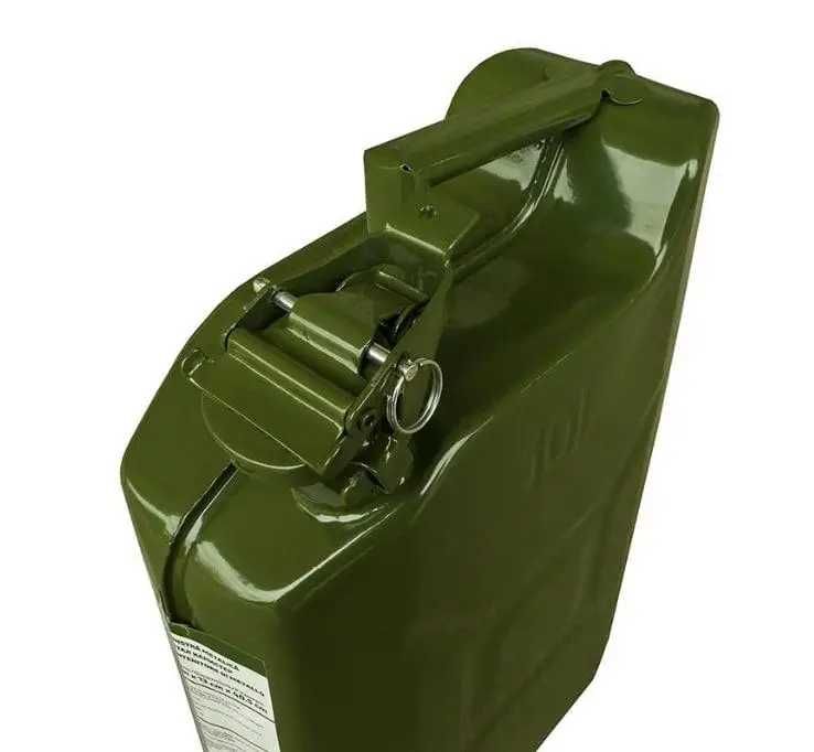 Металева каністра Verde для палива об'ємом 10 літрів