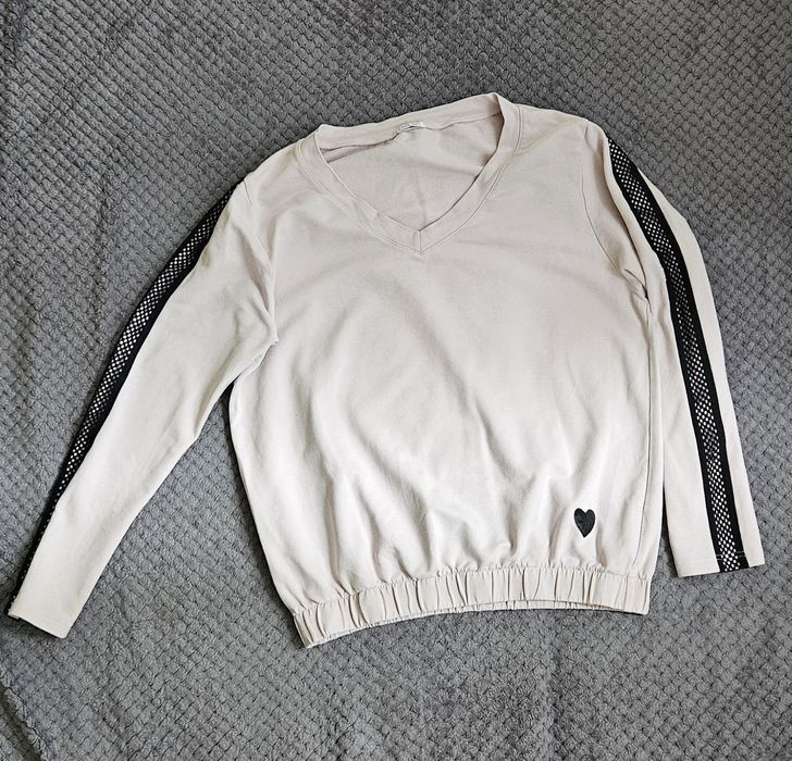 Bluzka MiMi made in Poland - pudrowy róż