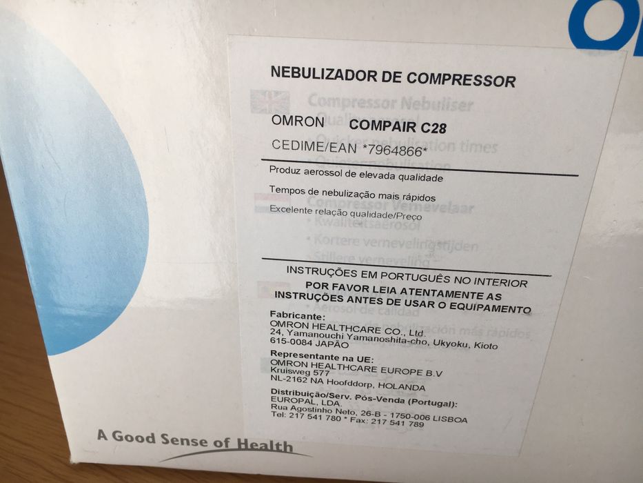 Nebulizador de compressor - aerosol