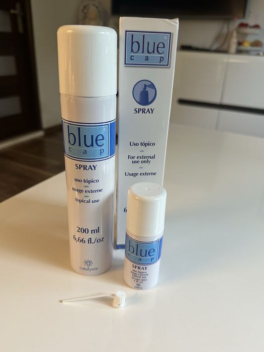 Zestaw 2 x spray Blue Cap Catylysis łiszczyca egzema AZS