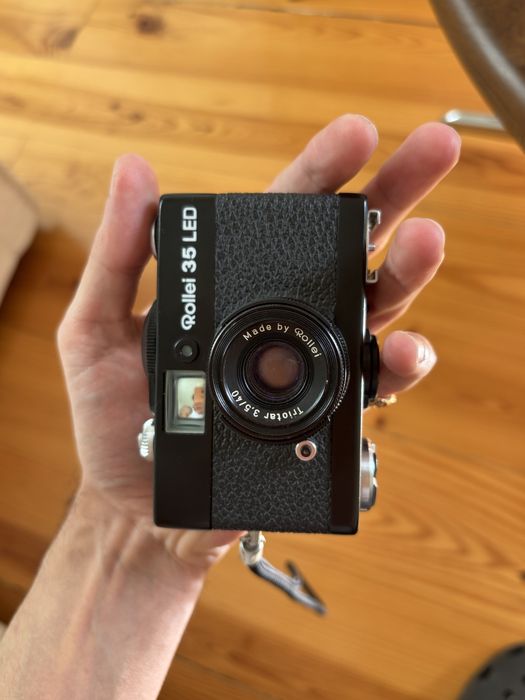 Rollei 35 LED testada com filme