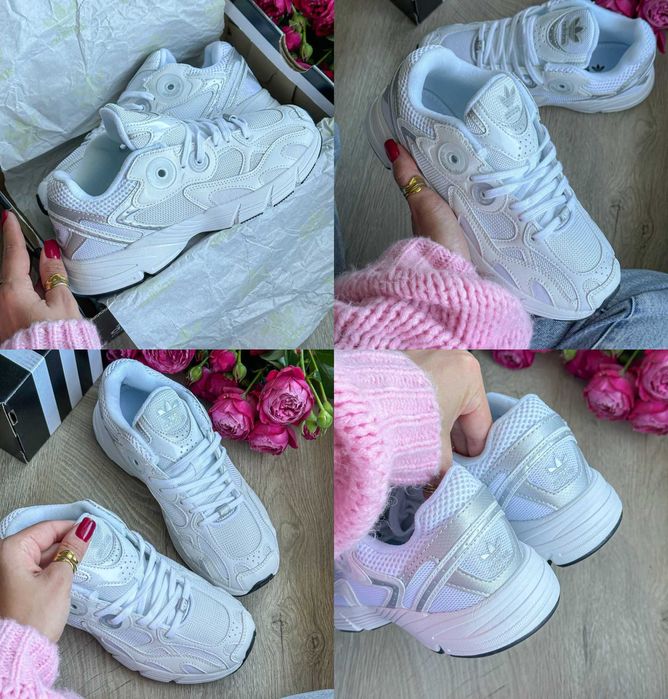 Женские кроссовки Adidas Astir White Silver 36-41 Новинка Сезона! Топ