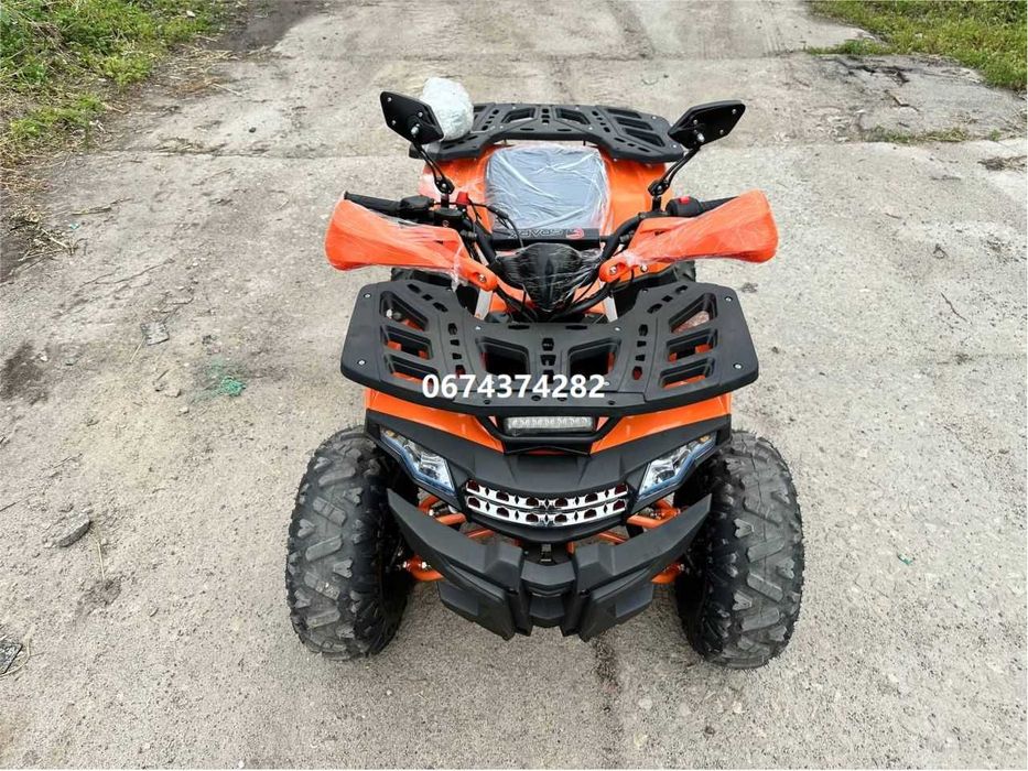 Квадроцикл Spark SP125 - 8 підлітковий Спарк безкоштовна доставка під самий двір в зібраному стані без передоплат гарантія сервіс