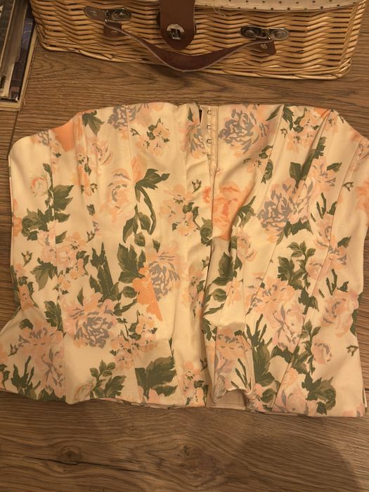 Корсет квітковий zara