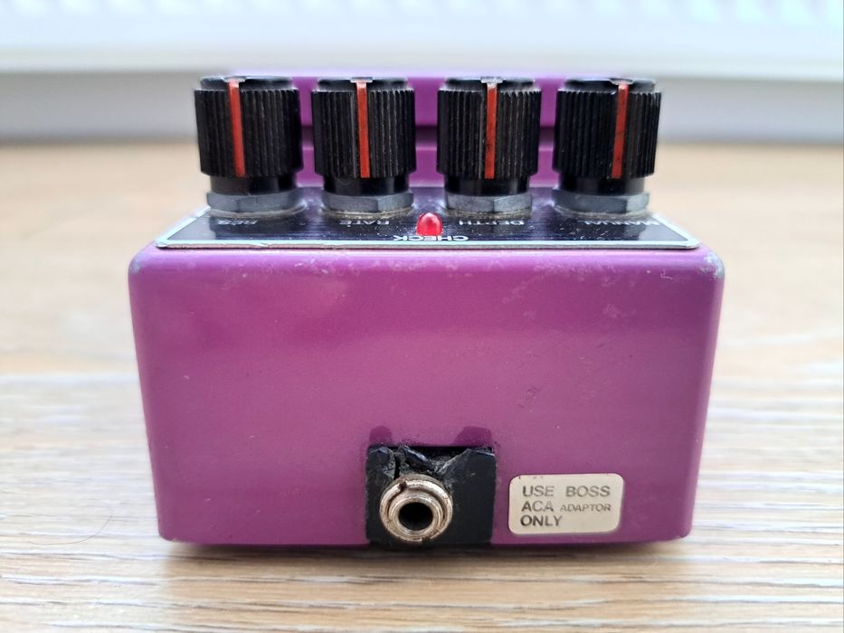 BOSS Flanger BF-2 日本製　グリーンラベル BOSS BF-2 1990年製 Green Label 買取ました デジマートにて