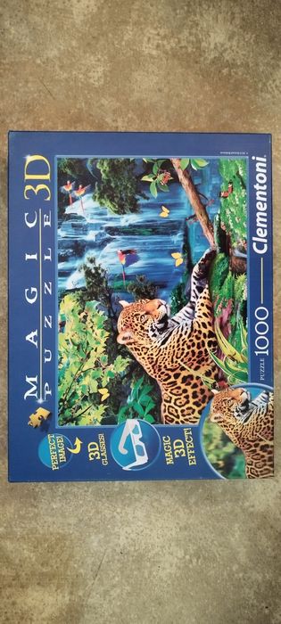 Puzzle 3D. Nowe. 1000el. Clementoni