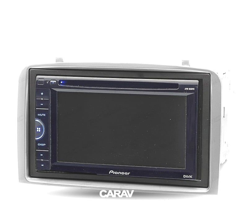 MOLDURA ADAPTADOR CINZA PARA RADIO 2-DIN ALFA ROMEO 147 Y GT