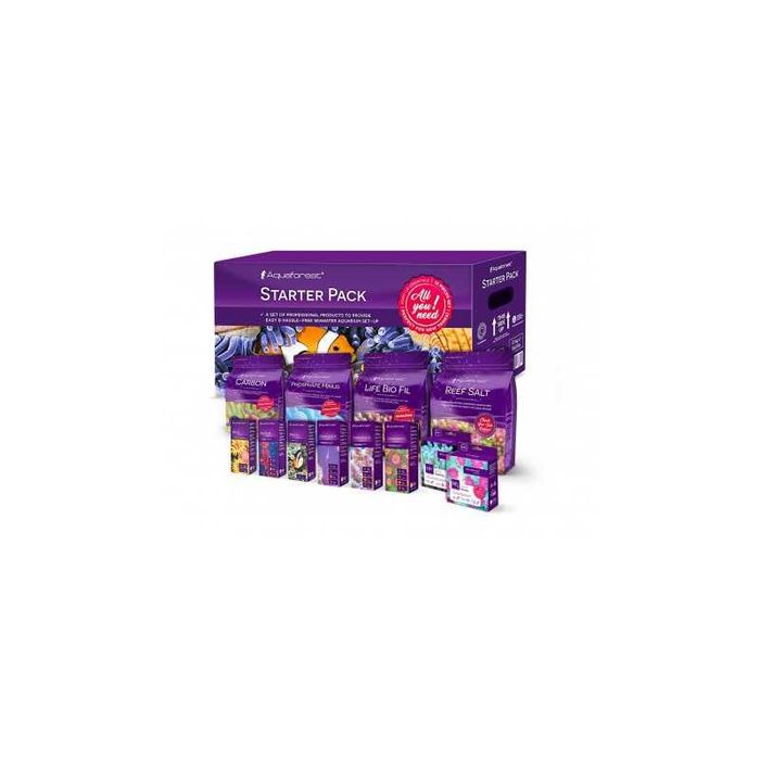 Kit Completo AF Starter Pack Montagem de Aquário Marinho Até 250L NOVO