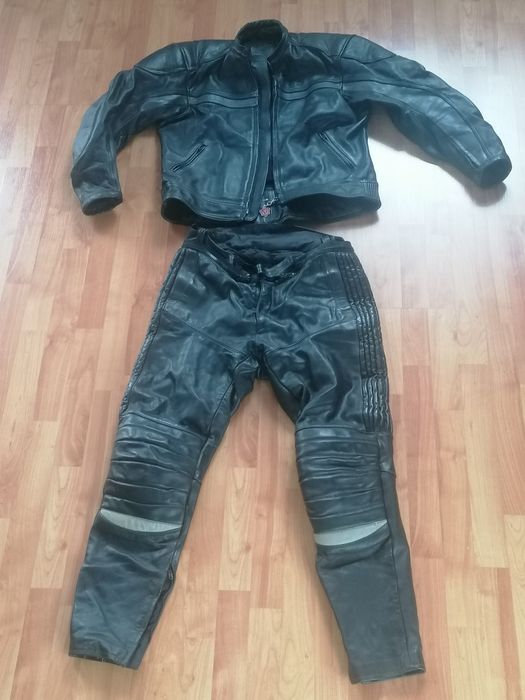 Komplet skórzany na motocykl