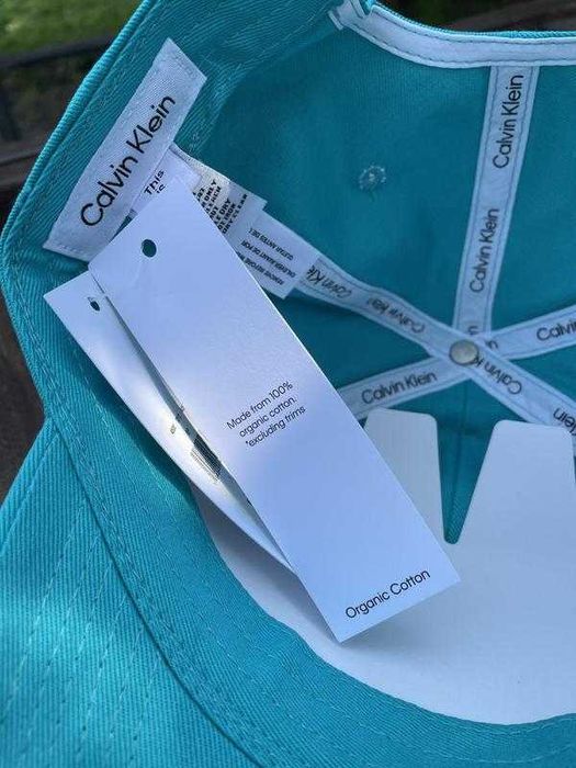 Новая кепка calvin klein бейсболка (ck бирюзовый cap) с америки
