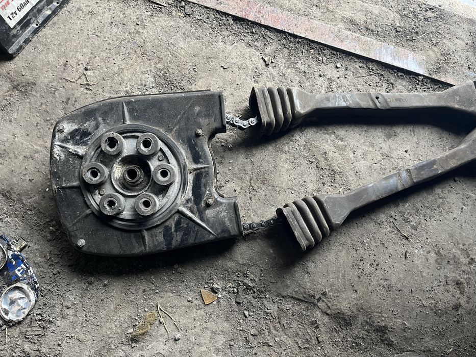 Протам заднюю звезду в зборе с кожухом