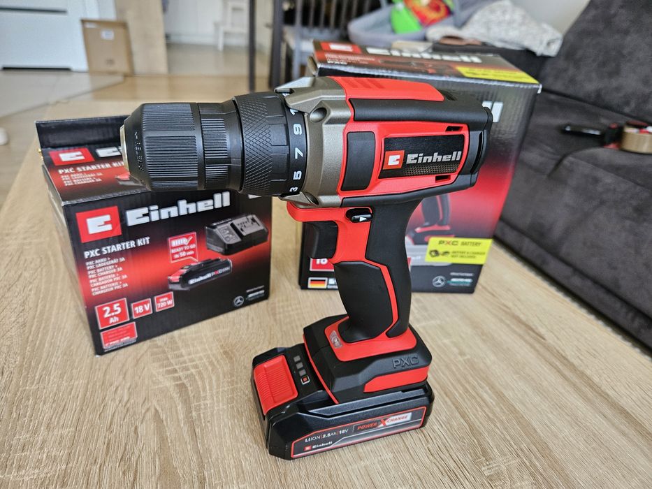 Wkrętarka Einhell TC-CD 18/38 zestaw