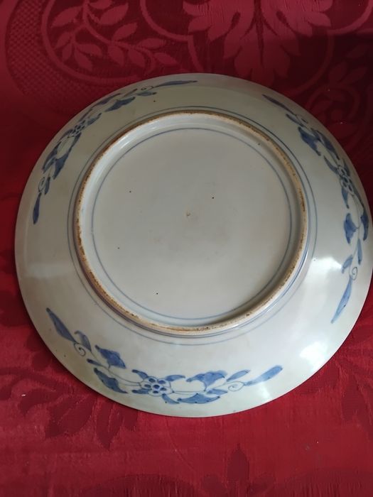 Grande prato Imari Japonês  - Séc.  XIX