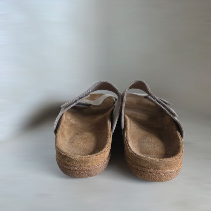 Мужские замшевые шлепанцы (сабо) "Clarks Pilton Strap"