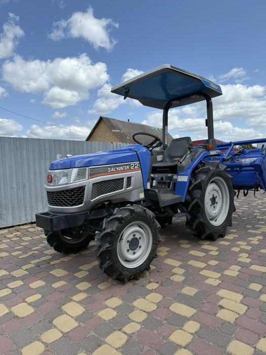 Японский трактор ISEKI SIAL HUNTER 22 — сел и поехал. Состояние огонь