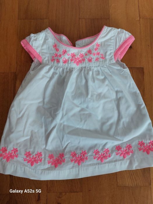 Biała sukienka Early days rozmiar 3-6 miesięcy 62-68