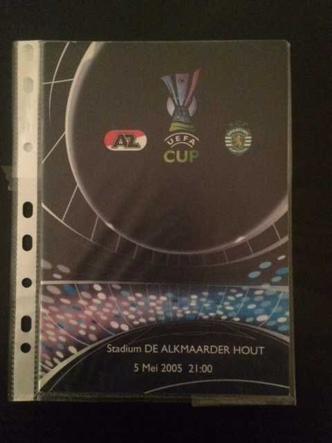 Sporting – Programas de jogo - coleção rara -Liga Campeões/Europa/Uefa