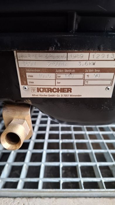 Karcher HDS FARMER 130 bar 400V wolnoobrotowa ceramiczne tłoki