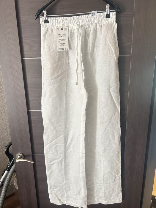 Zara нові льняні штани