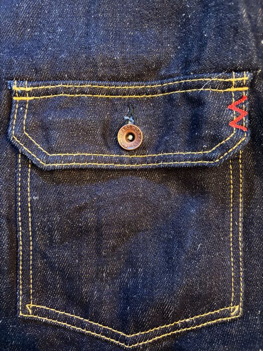 Iron Heart Selvedge denim kurtka xxxl
