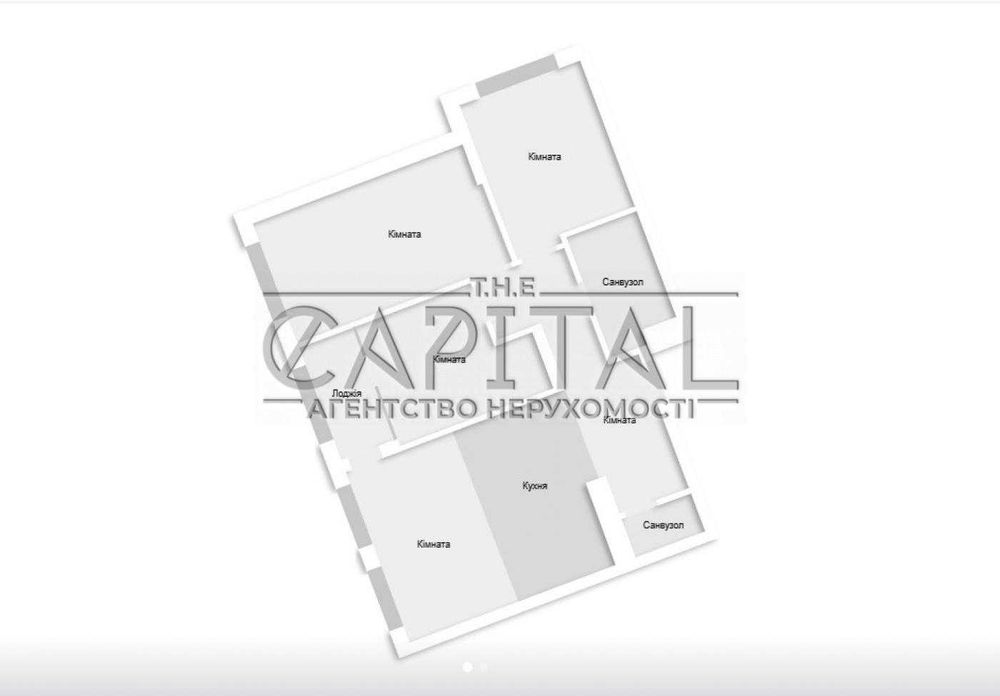 Продаж квартири в ЖК Галактика, Дніпровський район, 3 спальні, 88м2