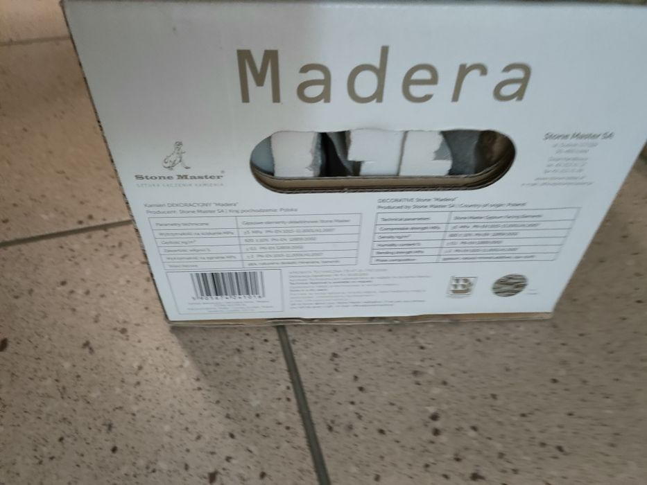 Kamień dekoracyjny stronę master -madera
