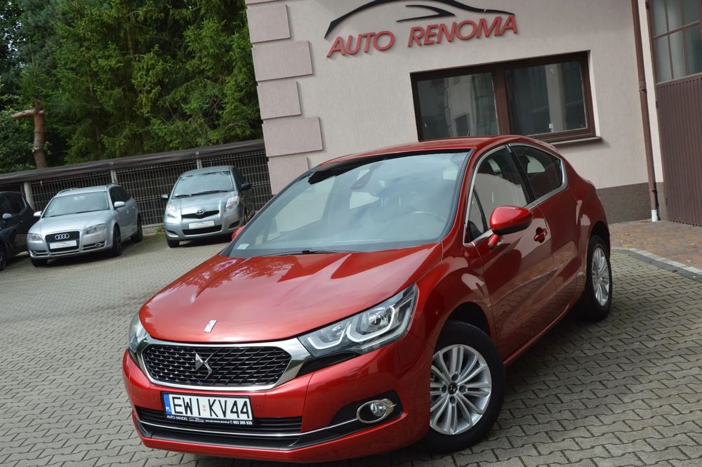 DS Automobiles DS 4 Benzyna131ps,ASO160t.km.Bezwyp.Navi,Parktr.Kamera,M-funk.Klimatr.Temp.