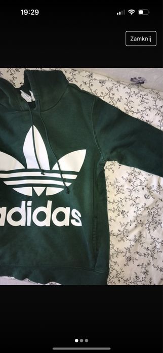 Bluza Adidas zielona