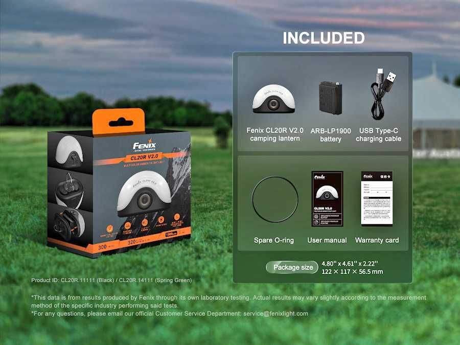 Fenix CL20R V2.0 та CL20R PRO Ліхтар Кемпінговий - ГАРАНТІЯ 5 РОКІВ!